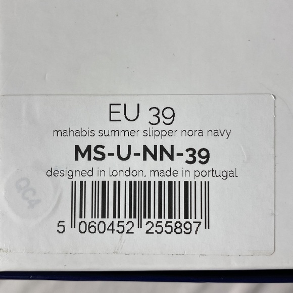 Unisex Mahabis slipper, women size 8, men size 6.5 - Picture 11 of 11